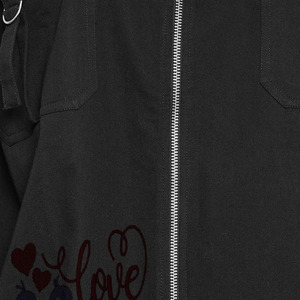 Abrigo informal de manga larga para mujer, otoño-invierno 2026, cuello alto, estilo bomber, tallas grandes, transpirable y cortavientos. - Product Image 6