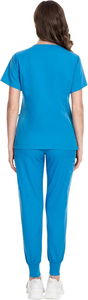 Profesional médico Scrub Sets Médicos Enfermeras Hospital Unisex Jogger uniformes algodón al por mayor más tamaño logotipo personalizado 2025 - Product Image 2