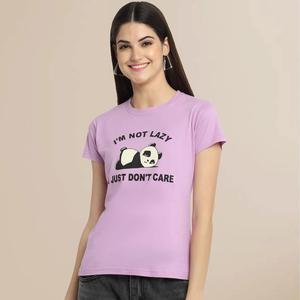 เสื้อยืดระบายอากาศเป็นมิตรกับสิ่งแวดล้อมสำหรับผู้หญิงเสื้อยืดสำหรับผู้หญิงวัสดุเนื้อแข็งปรับแต่งได้ - Product Image 3