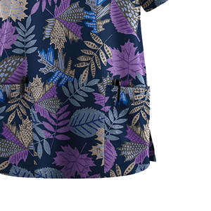 Chemise de travail médicale personnalisable (couleur et design) à faible MOQ – Nouveau modèle très vendu de blouses médicales unies - Product Image 6