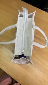 Eco-friendly Reusable Perfect Corporate Gifting Custom Jute <b>Bags</b>, Coarse Jute Hamper <b>Bags</b>,promotional Jute Gifting Handbags - Product Image 2