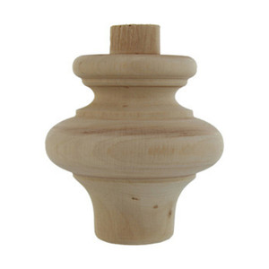 Piedistallo in Legno di Ontano Art. 53014, DIMENSIONI MM 80X80H - Product Image 1