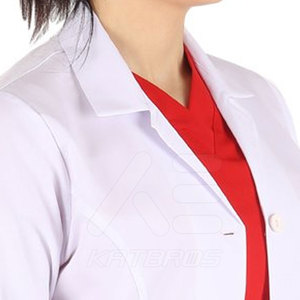 เสื้อกาวน์แพทย์แบบสั่งทำพิเศษ ขายดี น้ำหนักเบา ผ้าฝ้าย 100% สำหรับทุกเพศ ขายดี - Product Image 5