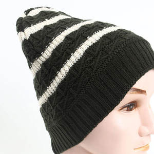 Gorros de Invierno Unisex Cálidos de Alta Calidad con Logotipo Personalizado, Gorros de Punto de Color Liso al por Mayor - Product Image 5