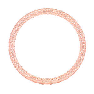 Elegante e intrincado brazalete de diamantes vintage de oro de 18 quilates con certificación BIS y diseño impresionante - Product Image 1