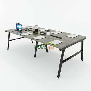 ACONCEPT HBAC013 Assembly Meeting <b>Table</b> Modern 240x120 Solid Wood MFC for <b>Office</b> Conference Room or Hotel - Product Image 3
