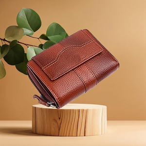 กระเป๋าเงินใบสั้นสำหรับผู้หญิงพร้อมซิปกระเป๋าใส่เหรียญและกระเป๋าใส่บัตรแบบยาว - Product Image 6