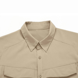 Chemise de cargaison brodée par coutume disponible pour des ordres d'uniformes de société ou de marque de distributeur - Product Image 5