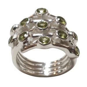 Factory Hot Sell High Quality <b>Gold</b> Jewelry Single Row Bling <b>Opal</b> Engagement 1.7mm Width Hip Hop 925 Silver Wedding <b>Rings</b> Women - Product Image 2