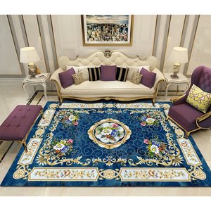 Eco-Friendly Custom Printed Crystal Velvet Non-Slip Point-Backing Floral <b>Rug</b> <b>for</b> <b>Nursery</b> Schools and Child's Home Use - Product Image 4