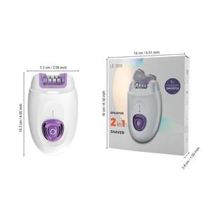Épilateur Électrique Rechargeable pour Femmes, Machine d'Épilation Indolore, Tondeuse Rasoir pour Corps et Visage, Pince à Épiler à Ressort, Usage Domestique - Product Image 1