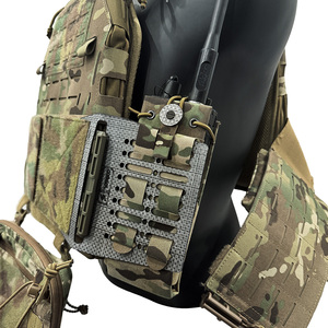 Système d'attache MOLLE pour panneau latéral Tegris compatible avec les gilets tactiques, plaque de montage latérale/inférieure légère et durable - Product Image 3