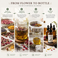 Huile de Calendula Personnalisée avec Logo, 100% Pure, Extrait Végétal, Fabricant Professionnel OEM ODM, Huile Corporelle Apaisante de Qualité Cosmétique