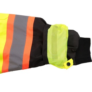 ชุดทำงานฤดูหนาว Canada Z96 OEM ผ้าโพลีเอสเตอร์ 300D กันน้ำ ระบายอากาศ ป้องกันแบคทีเรีย ได้รับการรับรองมาตรฐาน EEC ระดับ 3 สะท้อนแสง ถอดออกได้ 5 - Product Image 5