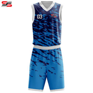 Uniformes de baloncesto con nombre de equipo personalizado, 100% de poliéster, uniformes deportivos de alta calidad para hombres en Pakistán - Product Image 3