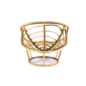 Chaise Papasan en rotin moderne et élégante avec rembourrage confortable pour la maison, l'appartement et la villa améliorent l'ambiance de l'hôtel dans le salon - Product Image 2