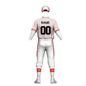 2025 Nuevo diseño Uniforme de béisbol de buena calidad Uniformes de béisbol de secado rápido y transpirables hechos en fábrica en MOQ bajo - Product Image 3