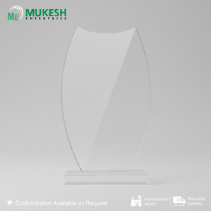 Trofeo de Acrílico Ovalado Curvo de Alta Calidad, Pulido y Duradero, Grabado Personalizado, Premio Deportivo Corporativo, Reconocimiento a Empleados, Proveedor Mayorista - Product Image 5