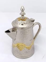 Best Quality Supply of <b>Arabic</b> Dallah Coffee Pot Made by Brass and Satin Stainless Metal From India - Product Image 5