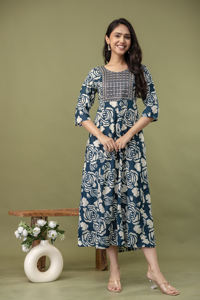 Kurtis Anarkali Reales de Fabricante Indio, Ropa Étnica al por Mayor, Diseños Tradicionales y Elegantes - Product Image 3