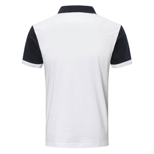 Respirant à manches courtes en fibre de polyester et 4% Spandex Hommes Polo de golf T-shirts Unisexe Polo Chemises de sport vierges - Product Image 4