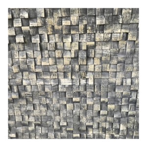 Panneau en pierre de mosaïque FRP au design moderne pour les panneaux muraux intérieurs et extérieurs Installation facile Finition en pierre réaliste pour les hôtels - Product Image 1