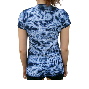 Camiseta de LICRA de algodón de talla grande para mujer, camiseta informal de manga corta de gran tamaño multicolor con logotipo para la temporada de verano - Product Image 5