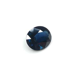 Saphir bleu naturel de Madagascar non chauffé 5,95 carats, pierre précieuse en vrac, taille brillant, taille émeraude, rectangle, couleurs gris clair - Product Image 4