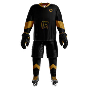 Uniforme de Hockey sobre Hielo de Material Duradero Más Vendido, Ecológico, Personalizable, de Secado Rápido, Transpirable, Unisex para Adultos - Product Image 1