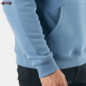 Sweat-shirt à capuche confortable en molleton 100% coton, couleurs personnalisables, hiver, couleur unie, haute qualité, séchage rapide, vente en gros - Product Image 6