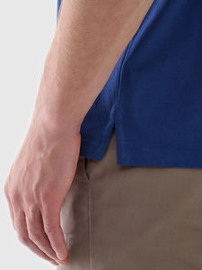 Qualité de luxe 100% coton col rond hommes T-Shirt haut de gamme Streetwear surdimensionné tissu tissé vierge avec motif imprimé - Product Image 6