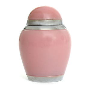 Venta caliente tamaño pequeño infantil cenizas urna Funerarl Memorial Metal recuerdo con caja de terciopelo urna de entierro - Product Image 4