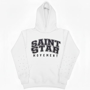 Sudadera con capucha de gran tamaño para hombre, sudadera de invierno de alta calidad con diseño de hombros caídos y estampado de algodón - Product Image 1