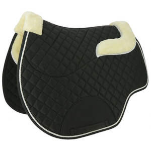 Selle de cheval en cuir de style occidental Selle équestre durable et confortable avec siège rembourré pour le ranch et l'équitation - Product Image 2