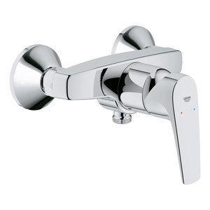 Grifo de Ducha Exterior Grohe START Flow Cromado Starlight Metálico, Modelo 0746156, Conexión Directa a la Pared - Product Image 1