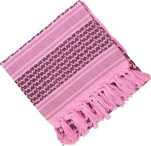 Broderie personnalisée imprimé cachemire Floral Wrap arabe écharpe tactique déserts glands saoudien musulman Keffiyeh laine visage couverture - Product Image 2