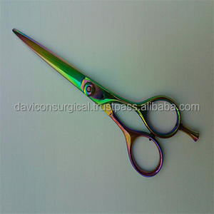 Ciseaux de coiffure professionnels de haute qualité en acier inoxydable NOUVELLE CONCEPTION NOIR ENDUIST PAR DAVICON ENTERPRISES - Product Image 5