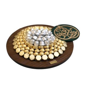 Bol à chocolat en métal noir finition ronde, bol à bonbons design, qualité supérieure, vente en gros, nouveau bol à chocolat - Product Image 2