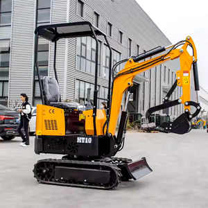 Venta caliente 2025 Mini excavadora Nuevo modelo MicroDigger Multifuncional Excavadora sobre orugas Máquina de construcción Color personalizable - Product Image 5