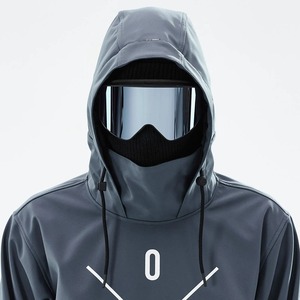 Sweat à capuche long de ski et de snowboard avec logo personnalisé, veste à capuche personnalisée, vêtements de ski et de neige - Product Image 3