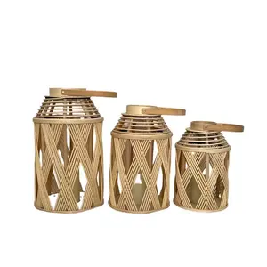 Portavelas de Vidrio Elegantes, Faroles, Frascos para Velas para Decoración de Sala de Estar, Proveedor, Hechos a Mano en Vietnam - Product Image 5