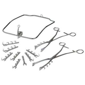 VENTE FLASH 2024 Ensemble de chirurgie de ruménotomie réutilisable en acier inoxydable de haute qualité à prix raisonnable Instruments chirurgicaux vétérinaires pour - Product Image 3