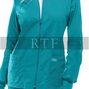 Uniformes quirúrgicos de manga larga de alta calidad Diseño de enfermería Scrub Tops - Product Image 2