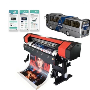 เครื่องพิมพ์อิงค์เจ็ท XBH XBH-1901 Eco Solvent ขนาด 1.6 ม./1.8 ม. หัวพิมพ์ Epson XP600 สำหรับสติ๊กเกอร์ไวนิลพล็อตเตอร์ - Product Image 4