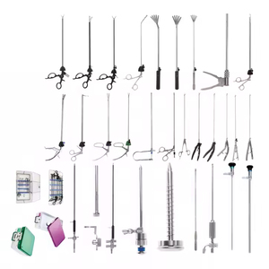 Laparoskopik instrumen simpul Pusher 5*330mm instrumen untuk laparoskop operasi laparoskop instrumen bedah Forceps