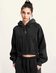 Sudadera con Capucha para Hombre, Personalizada con Logotipo, Estilo Desgastado Invernal, 100% Algodón Grueso, Lavado Ácido - Product Image 1