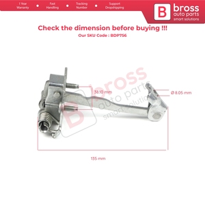 BDP756 Limitador de Apertura de Puerta Delantera para Sandero Logan Duster MK2 804302559R - Product Image 5