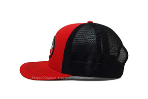 Personnalisé En Caoutchouc Patch Logo Camionneur Chapeaux De Pêche Mode Cap Snapback Mesh Caps En Plein Air En Gros Bas quantité minimale de commande Casquette Par Injae Vina - Product Image 3