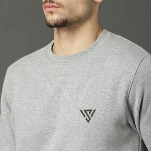 OEM Service <b>Men's</b> Winter Sweat <b>Shirts</b> Customized Cotton Blended <b>Fleece</b> Breathable Plain Dyed Best Material Low MOQ Solid Pattern - Product Image 5