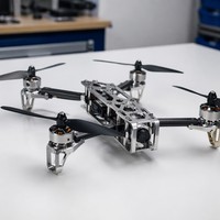 Pièces structurelles légères en aluminium 7075-T6 usinées CNC de précision sur mesure, usinage par électroérosion à fil, équipement industriel, usine OEM ODM, ISO